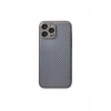 İphone 13 Pro Kılıf Coco Karbon Silikon - Gri