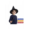 Harry Potter Tarzı Çocuk Seti (siyah Keçe Şapka, Asa, Gözlük)