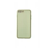 İphone 7 Plus Kılıf Coco Deri Silikon Kapak - Açık Yeşil