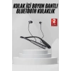 Boyun Askılı 100 Saat Kablosuz Kulaklık Göstergeli Bluetooth Kulaklık