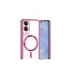 Samsung Galaxy S25 Edge Kross Magneticsafe Kapak - Rose