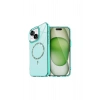 İphone 15 Plus Live Diamond Magsafe Kapak - Yeşil