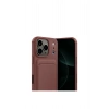İphone 17 Pro Max Kelvin Kartvizitli Silikon - Bordo