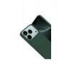İphone 17 Pro Nano İçi Kadife Silikon - Koyu Yeşil