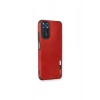 Redmi Note 11 Kılıf Loop Deri Silikon - Kırmızı