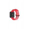 Redmi Watch 2 Spor Delikli Kordon (SAAT DEĞİLDİR) - Kırmızı-beyaz