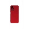 Redmi Note 11t Kılıf Nano İçi Kadife Silikon - Kırmızı