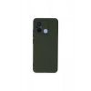 Redmi 12c Kılıf Nano İçi Kadife Silikon - Koyu Yeşil