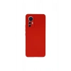 Mi 12 Lite Kılıf Nano İçi Kadife Silikon - Kırmızı