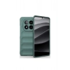 Redmi Note 14 Pro 5g Kılıf Optimum Silikon - Koyu Yeşil