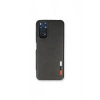 Redmi Note 11 Kılıf Loop Deri Silikon - Siyah