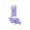 Redmi 13c Kılıf Zuma Kartvizitli Yüzüklü Silikon - Lila