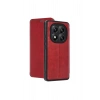 Redmi Note 14 Pro 5g Kılıf Flip Cover - Kırmızı