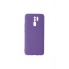Redmi 9 Kılıf Nano İçi Kadife Silikon - Mor