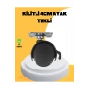 4 cm Kilitli Mobilya Tekerleği Tekli Sessiz ve Dayanıklı