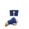 Çift Bilek Destekliği Mavi Örgü Sporcu Bileklik Evrensel Boy 2 Adet