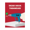 2 Kademeli Güçlü Sıcak Hava Tabancası 380° – 500° Isı Ayarı