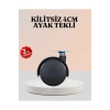 4 cm Çap Kilitsiz Tekerlek Ayağı Tekli Hafif Mobilyalar İçin