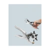 Metal Gövdeli Ayarlanabilir Deri Delme Pensesi 2.5–5 mm Delik Açma Aracı
