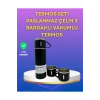 Çelik Termos Bardak Seti | 500 ml Kapasite, Kaymaz Taban, Hediye Kutulu