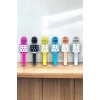 Taşınabilir Bluetooth Karaoke Mikrofon: Hafıza Kart Girişli, Etkileyici