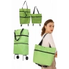 Katlanabilir Tekerlekli Pazar Market Çarşı Arabası Market Alışveriş Çantası