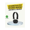 Ergonomik Konforlu Kablosuz Kulak Üstü Bluetooth Kulaklık