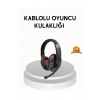Profesyonel Gaming Kulaklık – Mikrofonlu, Yumuşak Pedli, Stereo Ses Kalitesi, Tere Dayanıklı