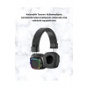 Renkli Işık Efektli Bluetooth 5.3 Müzik Kulaklığı