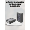 Bahçe Aydınlatması Solar Güneş Enerjili Dekoratik Led Işıklı Lamba