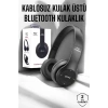 Kulak Üstü TF Kart ve AUX Destekli Ergonomik Bluetooth Kulaklık