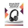 Kablosuz RGB Işıklı Katlanabilir Bluetooth Kulak Üstü Kulaklık