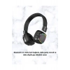 Kablosuz RGB Işıklı Katlanabilir Bluetooth Kulak Üstü Kulaklık