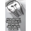 Dijital Göstergeli Kulak İçi Kablosuz Bluetooth Kulaklık Boyun Bantlı