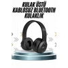 Kulak Üstü Bluetooth Kulaklık Yüksek Ses Kaliteli Ayarlanabilir