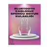 Uzun Pil Ömürlü Kablosuz Kulaklık – Boyun Askılı, 100 Saat Kullanım