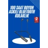 100Saat Uyumlu Bluetooth Kulaklık Kablolu ANC Özellikli Kulaklık