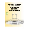 Yüksek Kapasiteli Pil Destekli Boyun Askılı Kulaklık – 100 Saat Dayanıklı
