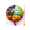 Halloween Örümcekli Kabaklı Folyo Balon 18 inç (5324)