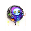 Halloween İskelet Hayalet Folyo Balon 18 inç (5324)