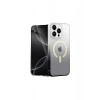 Apple İphone 14 Pro Max Pummel Shiny Magsafe Kapak - Siyah