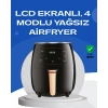 6l Yağsız Fritöz 2400w Dokunmatik Ekran Otomatik Kapanma Airfryer