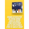 7 Kordonlu Akıllı Saat Siyah Kasa Dokunmatik Ekran Uyku ve Sağlık Takibi