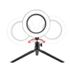 8inç 20cm Youtube Instagram Tiktok Selfie Stüdyo Video Fotoğraf Ring Light Tripod Led Halka Işık (5324)