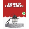 Açık Hava Etkinlikleri İçin Çam Kozalağı Gece Işığı