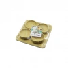 AHŞAP BAMBU 5PCS  ÇEREZLİK - LOKUMLUK KASE SETİ 22X22CM (5324)