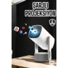 Akıllı Projeksiyon Powerbankli Taşınabilir Sinema Projektörü 4k HD Kaliteli