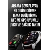 Akıllı Saat Bildirim Görme Amoled Ekran GPS Uyumlu Sesli Görüşme