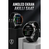 Akıllı Saat Bluetooth Bağlantılı Amoled Ekran Uyku ve Sağlık Takibi