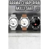 Akıllı Saat Titreşimli Amoled Ekran Uyku ve Sağlık Takibi Sesli Görüşme